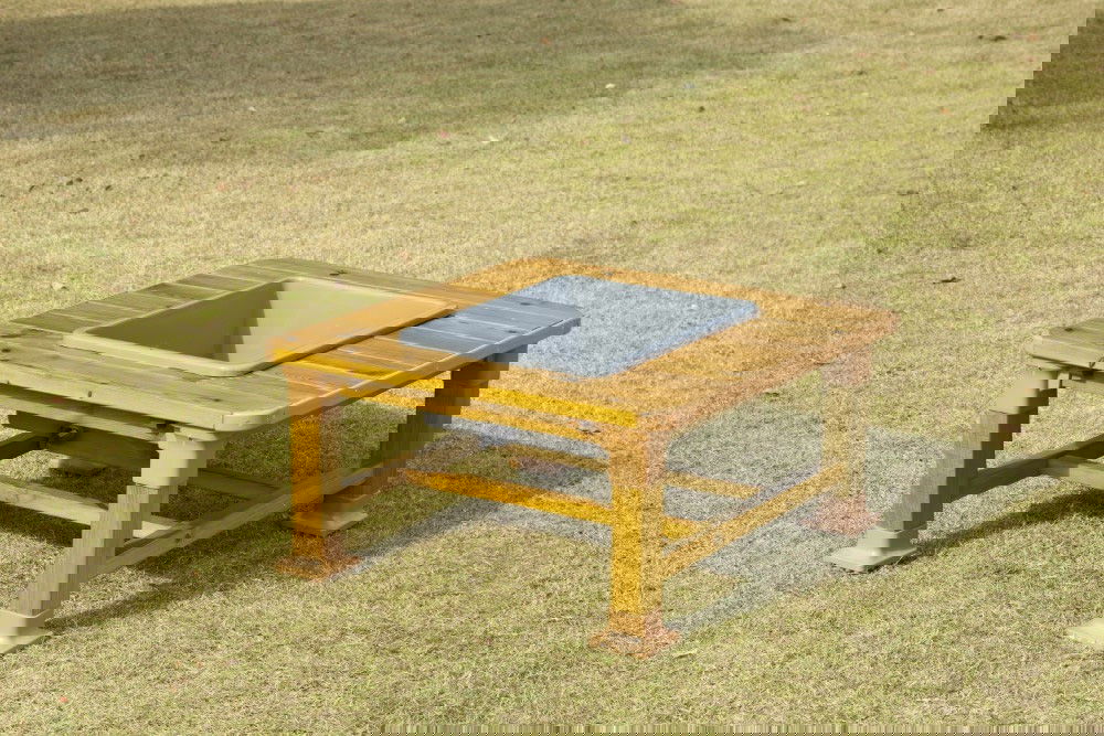 Outdoor-Sand- und Wassertisch quadratisch