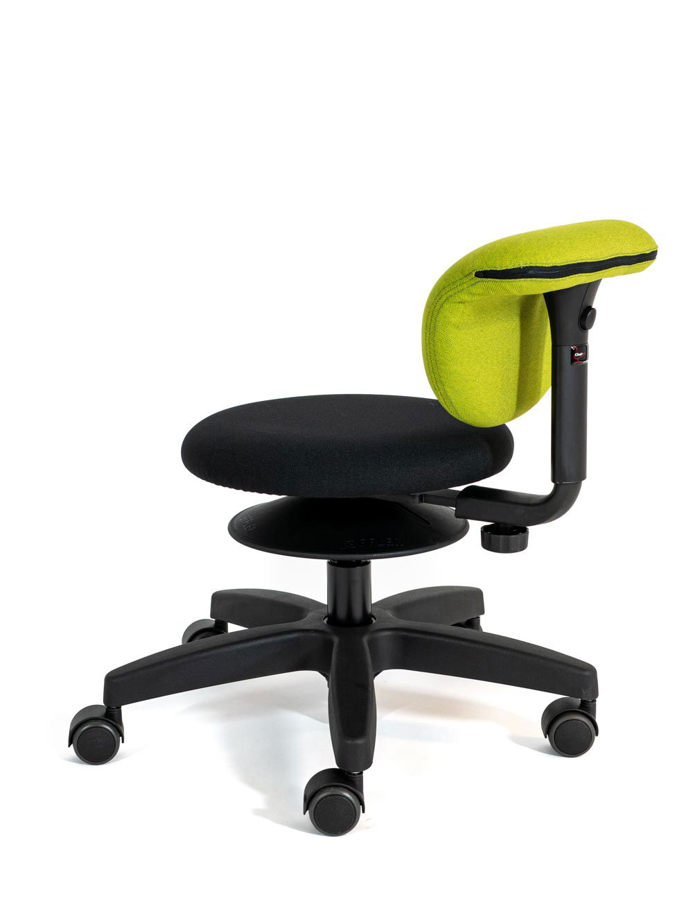 Chairgo smoover Midi, Sitzfläche 37 cm, Sitz höhenverst. 33-42 cm, Rückenlehne verstellbar