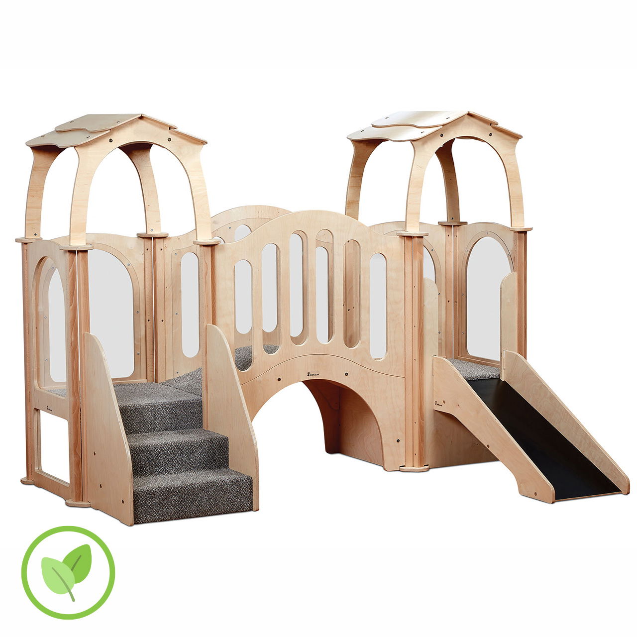 Kinderspiellandschaft U3 mit Rutsche und Treppe