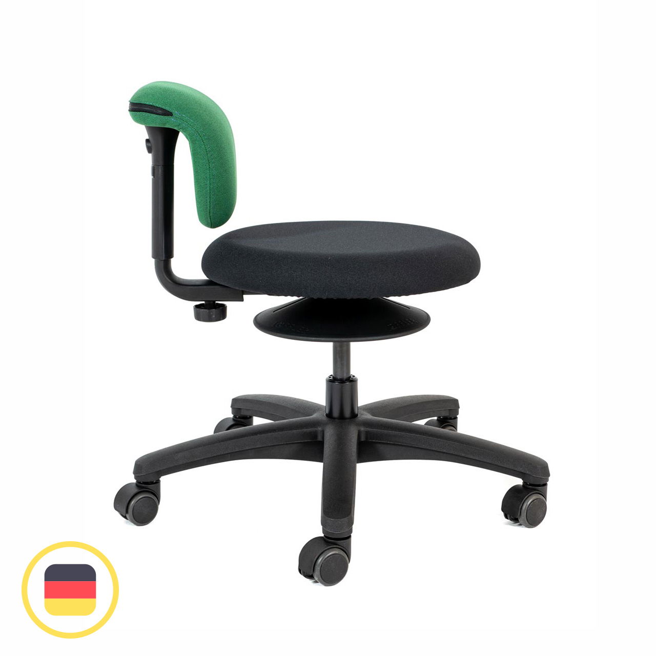 Chairgo smoover Maxi, Sitzfläche 42 cm, Sitz höhenverst. 40-51 cm, Rückenlehne verstellbar