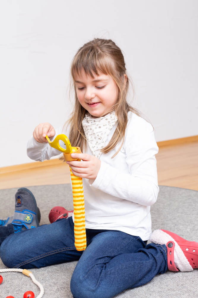 Bambus Raupenfütterung