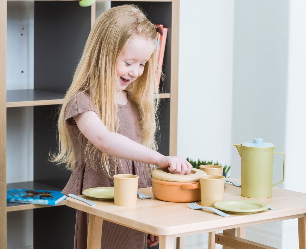 Bio-Plastik Coffee and Dinner Set 79-tlg.