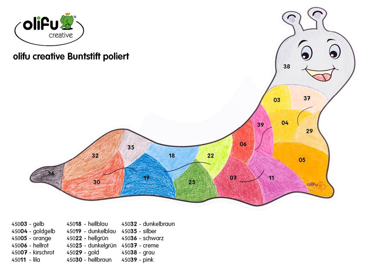 Aqua Crayon mit Holzbox, Farben wählbar