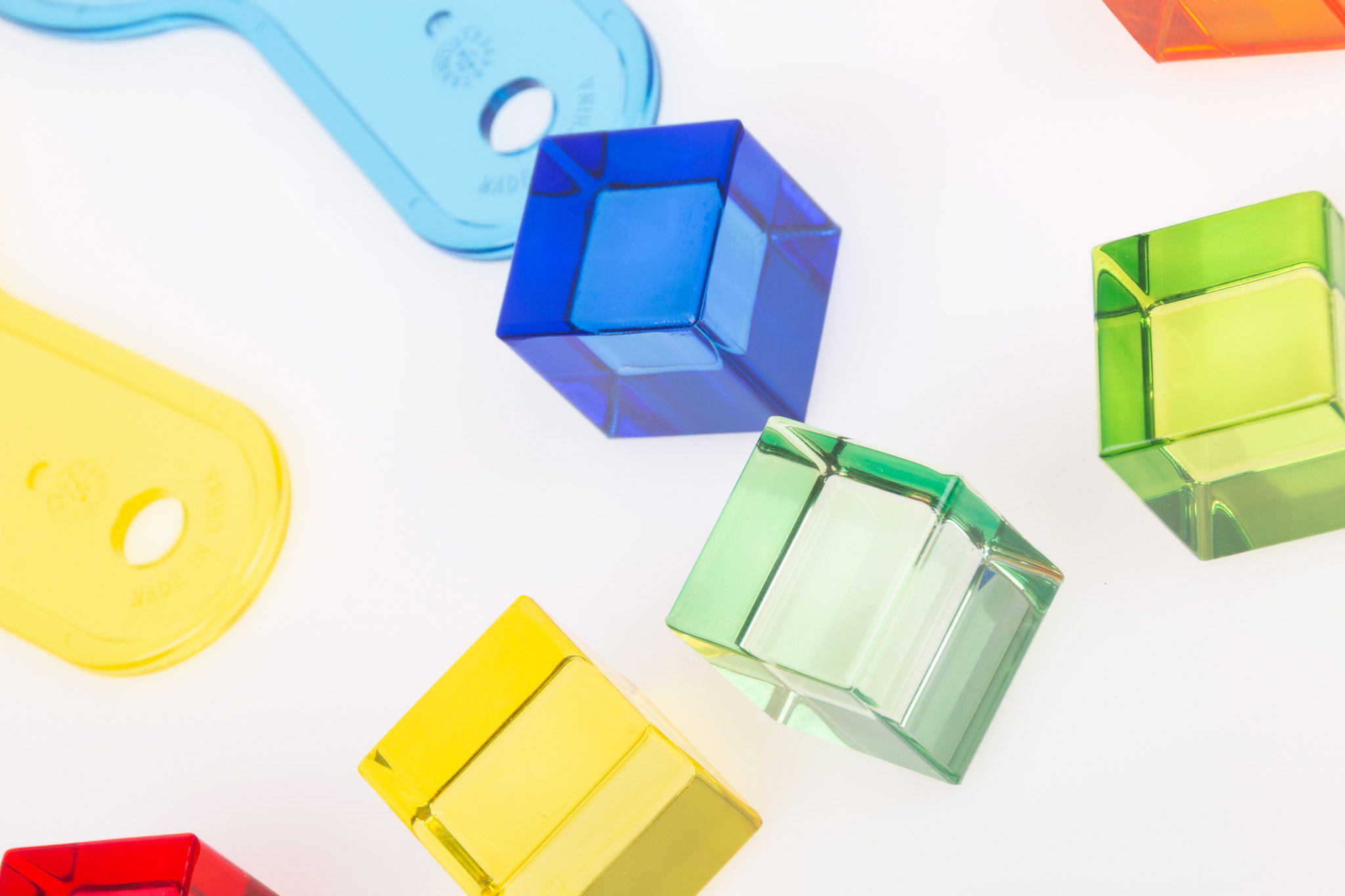 Acryl Steine 10er-Set sortiert