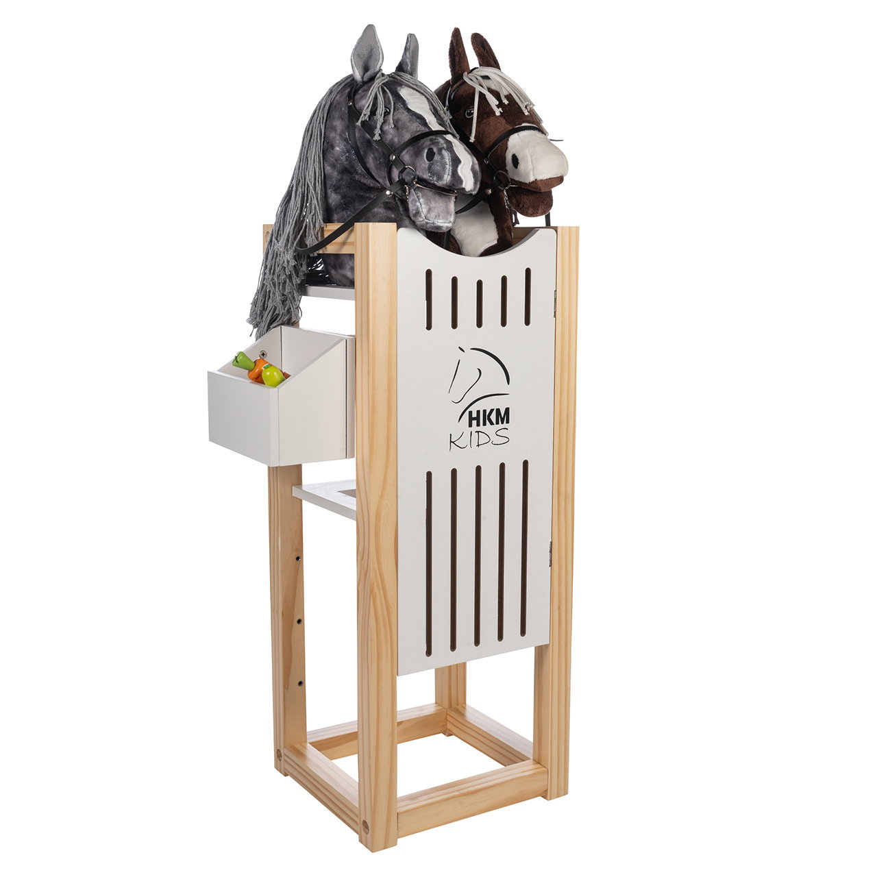 Hobby Horsing Stall, natur/weiß