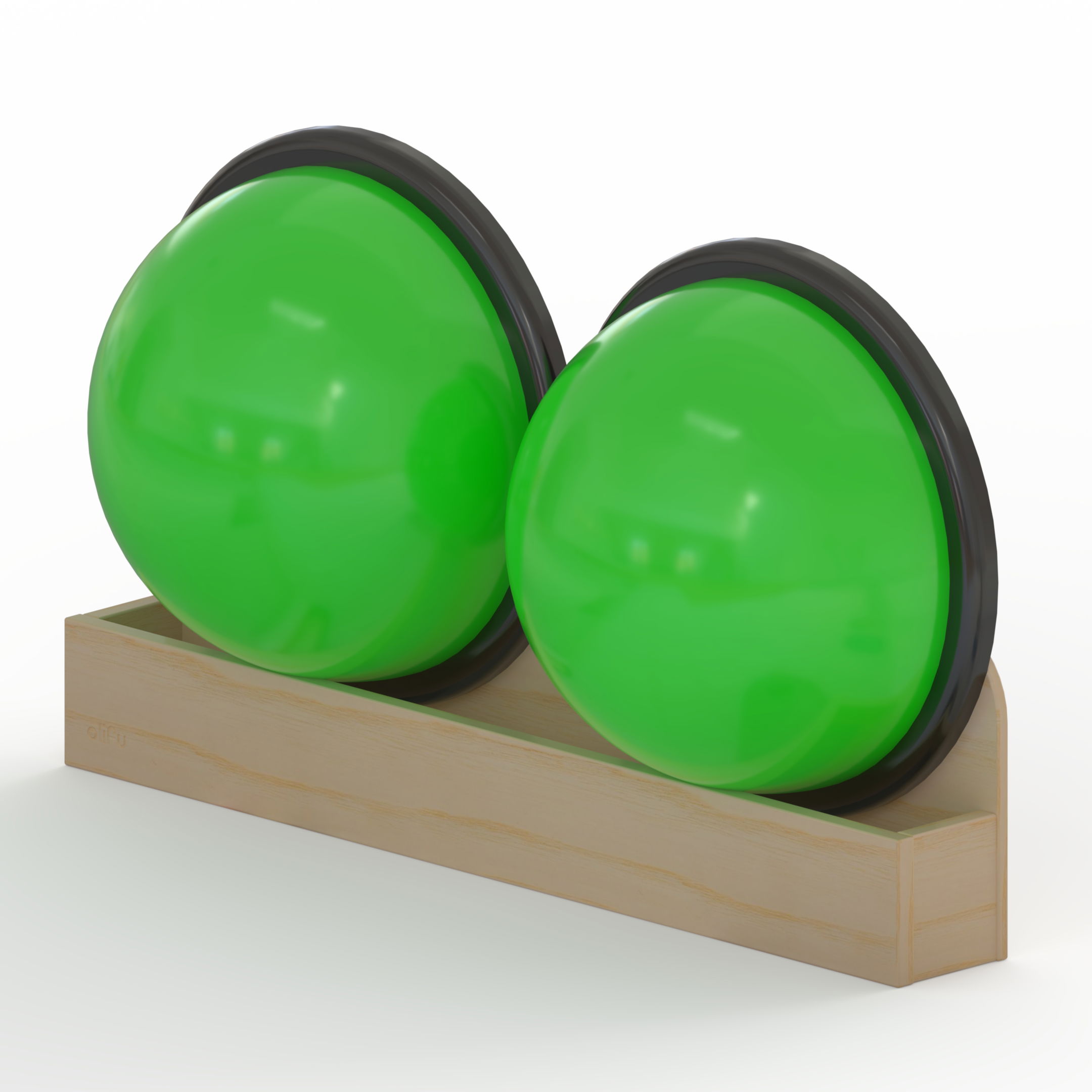 Wandregal für Bewegungskissen, Länge 120 cm