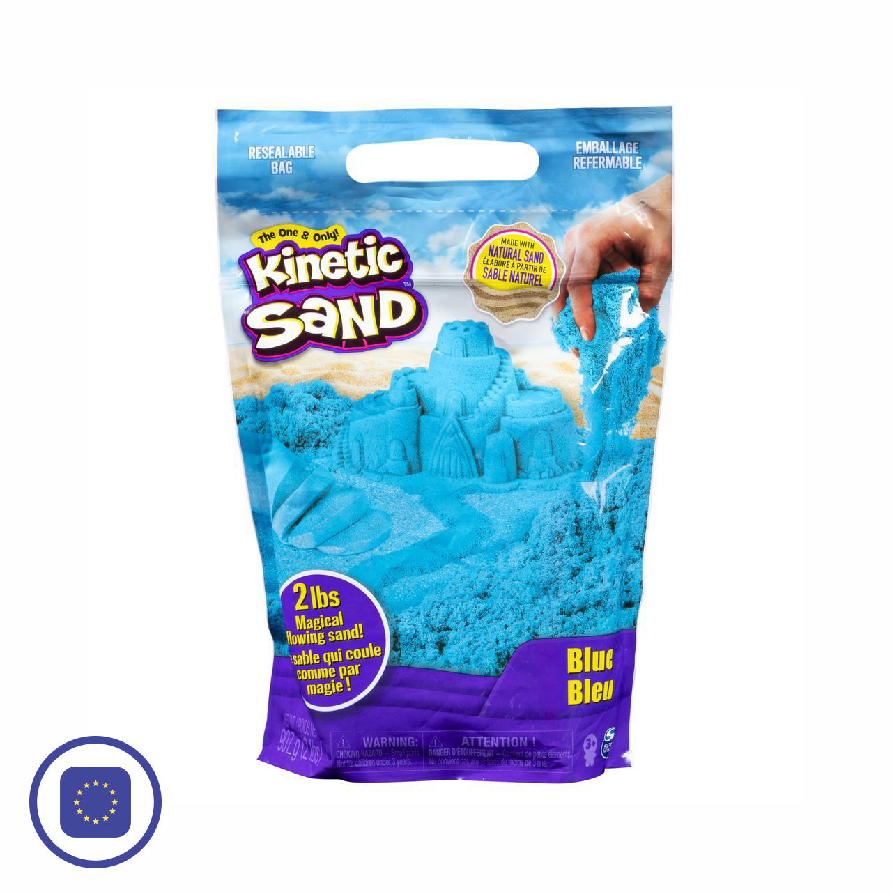 Kinetic Sand 1 kg blau