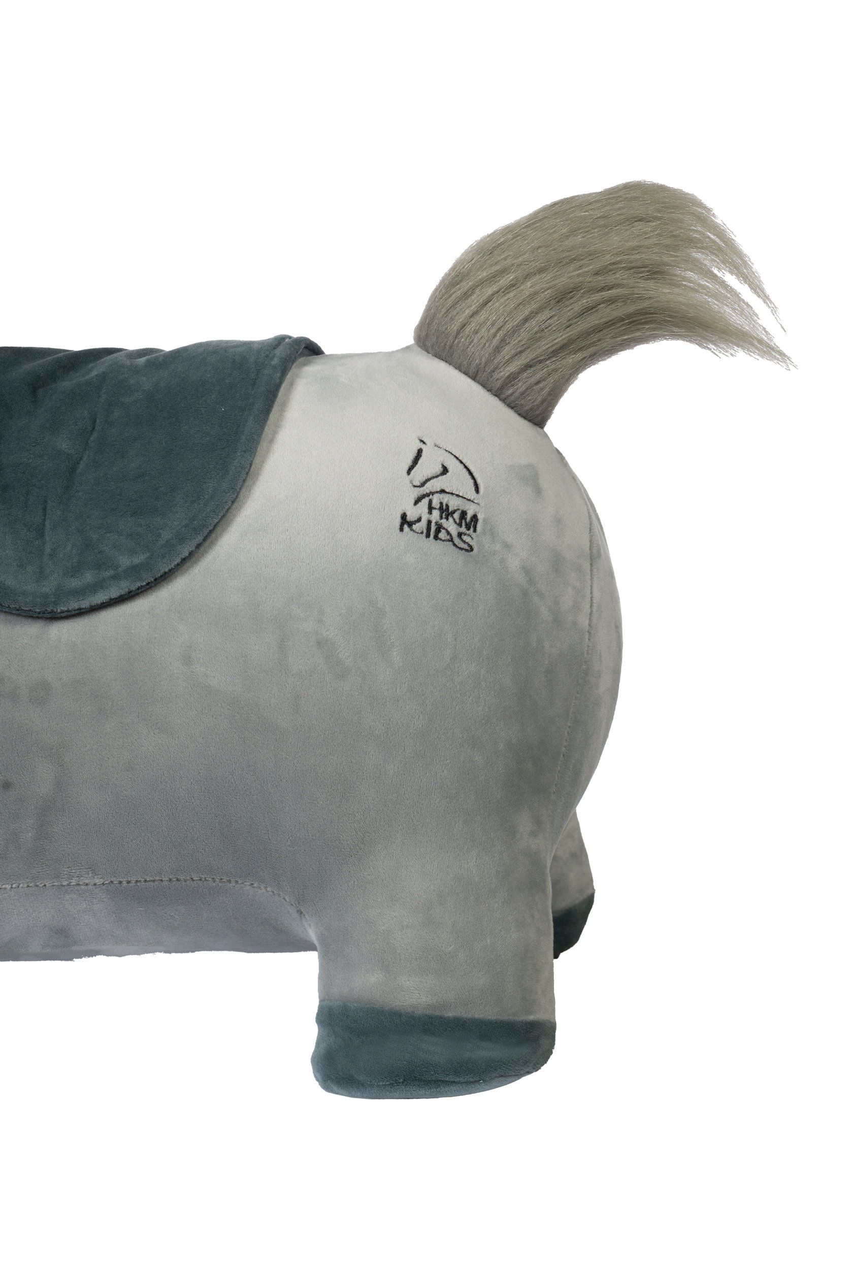 Hüpfpferd, grau