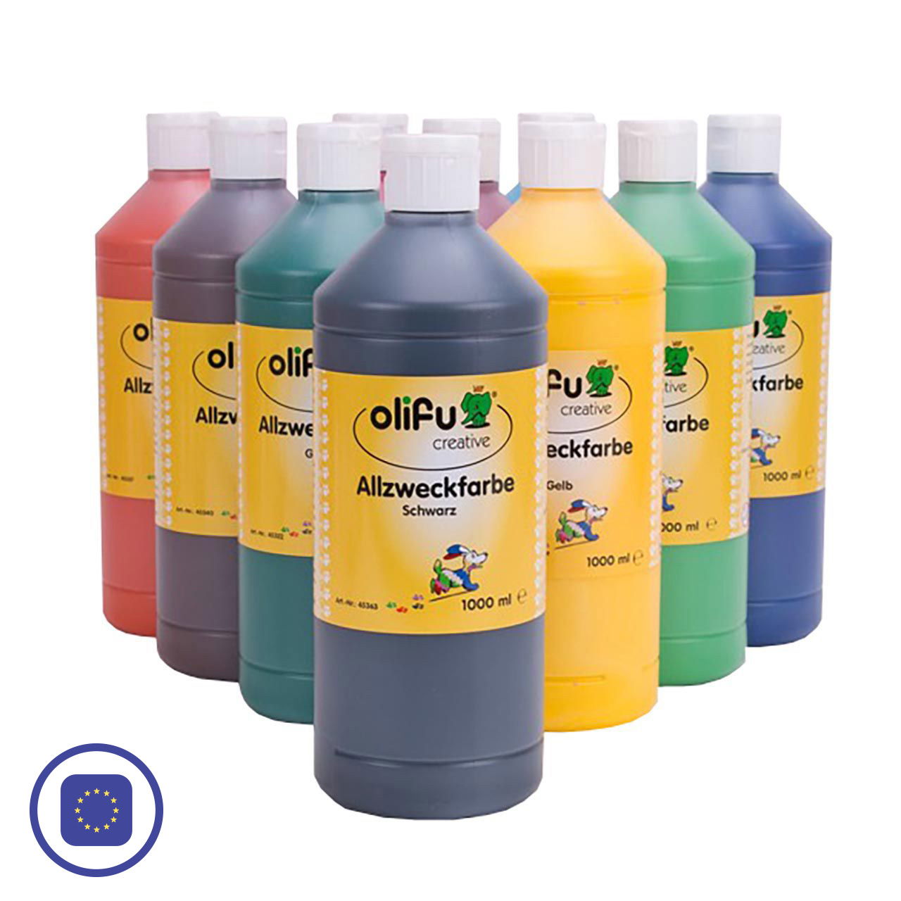 olifu creative Allzweckfarbe, schwarz