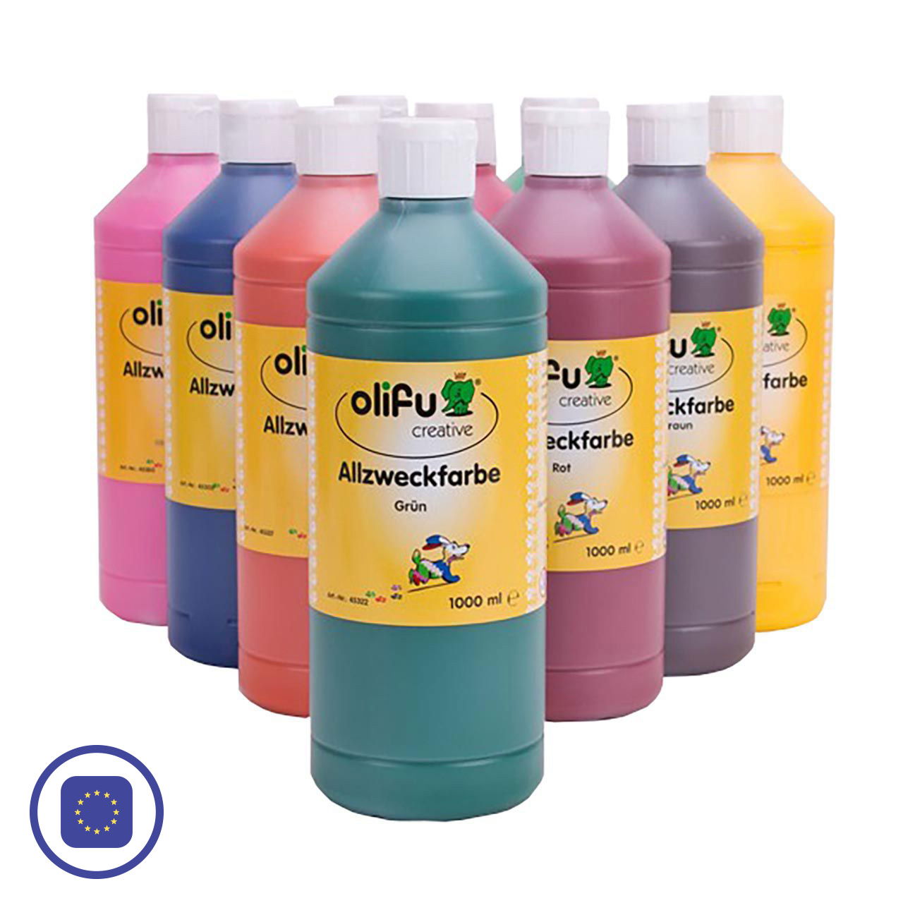 olifu creative Allzweckfarbe, dunkelgrün