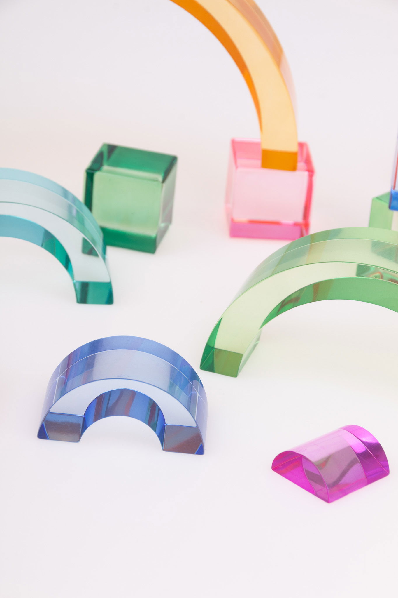 Acryl Steine 10er-Set sortiert