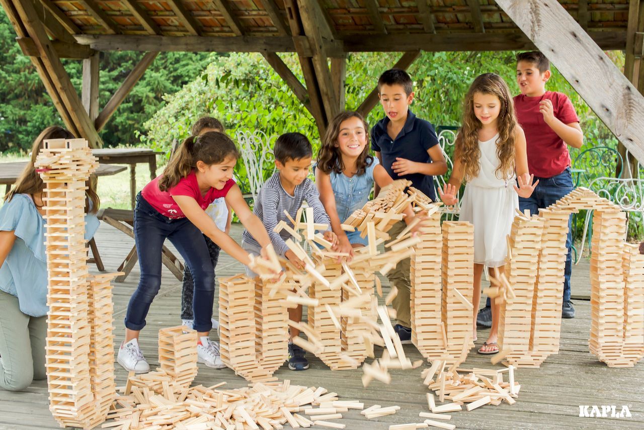 Kapla Baukasten 1.000-tlg. in der Holzbox
