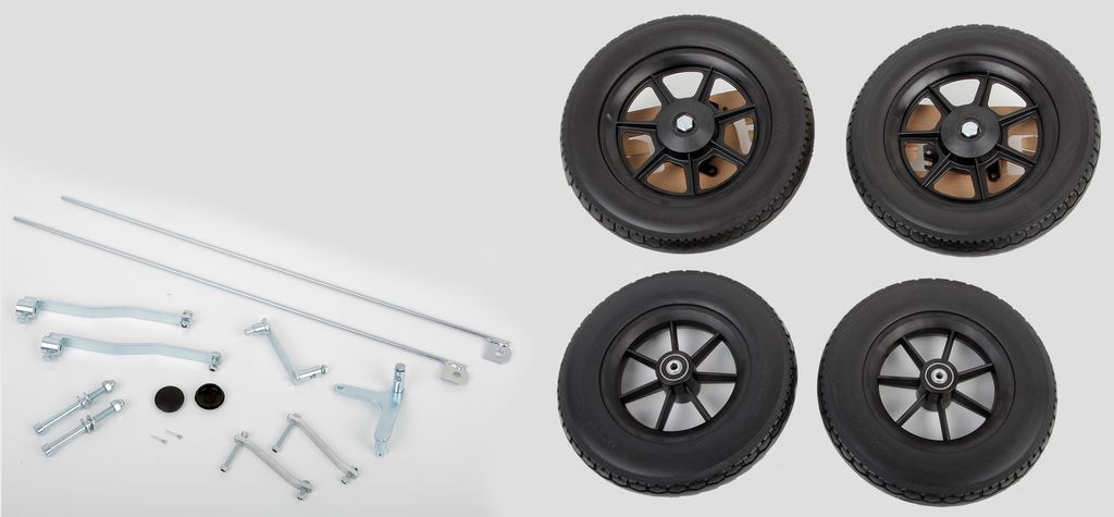 Reifensatz komplett für Turtle 801 Umbausatz