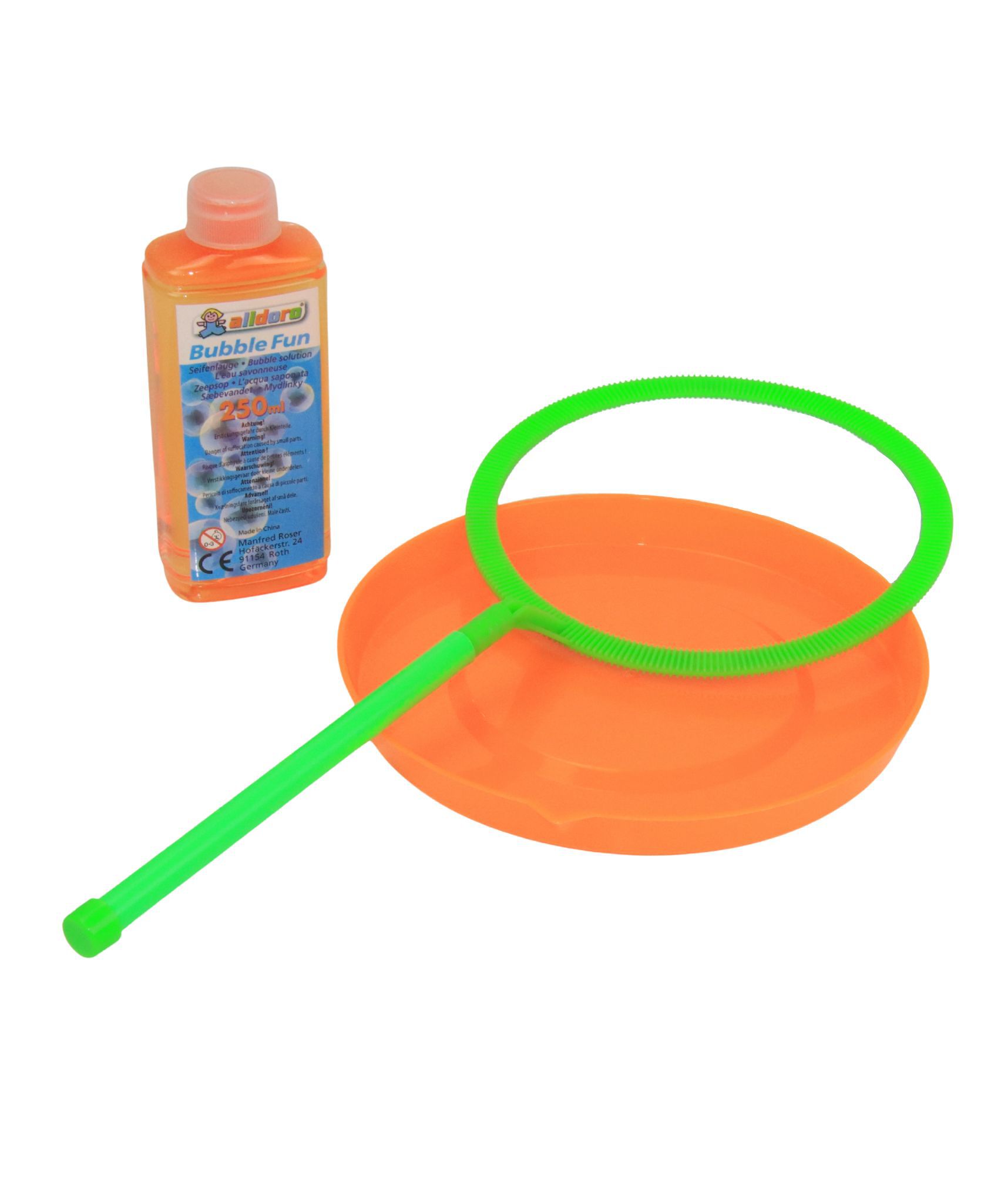 Gigant Seifenblasen Set mit 250ml Seifenlauge