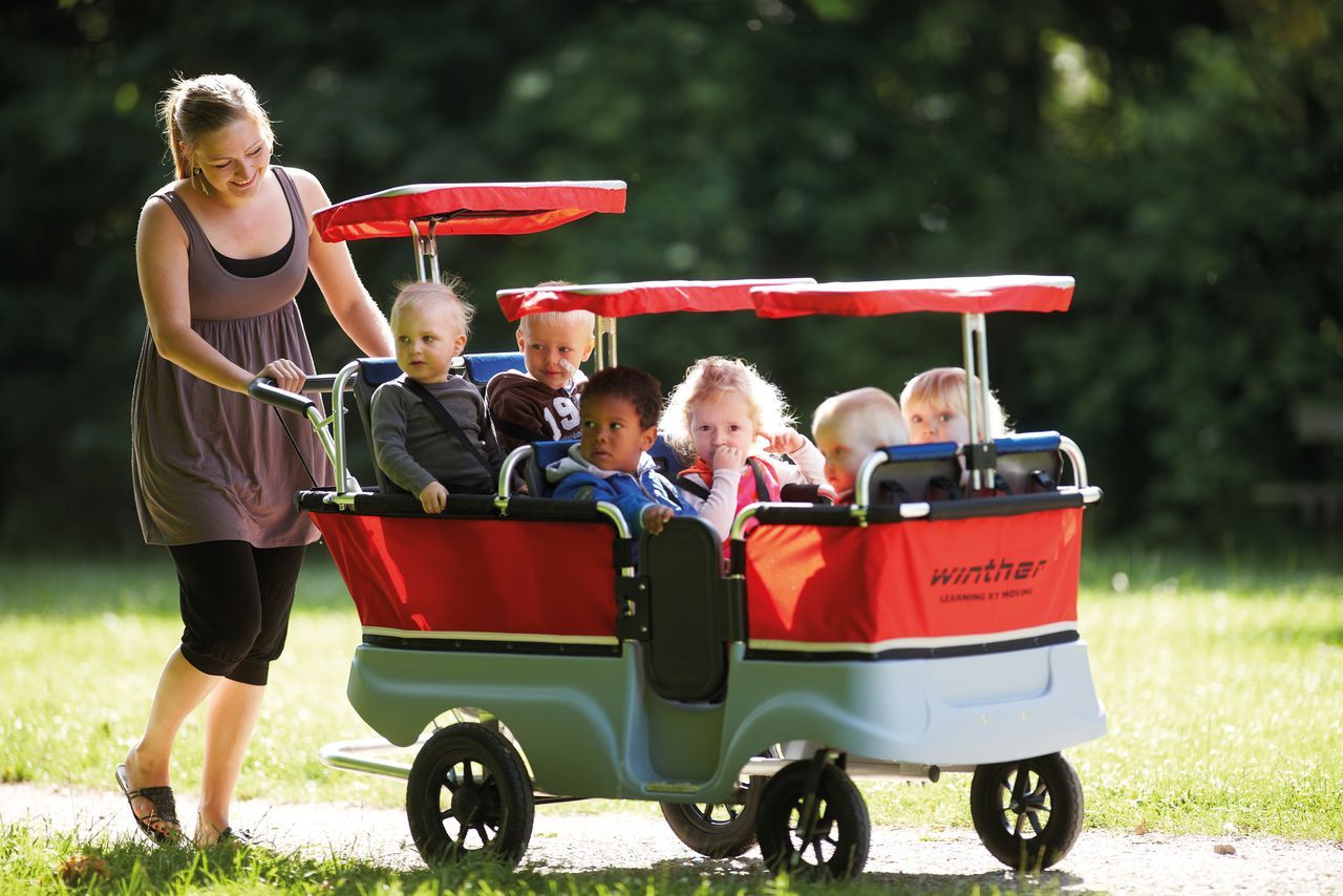 Winther Turtle Kinderbus Basic für 6 Kinder