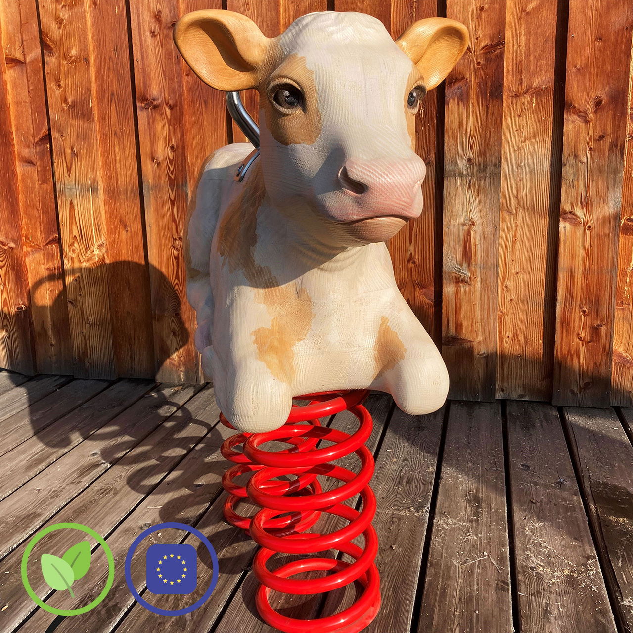 Wipptier Kalb Antonia , bunt