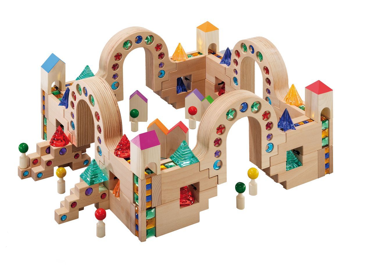 Smaragd-Winkel Set 4 tlg.