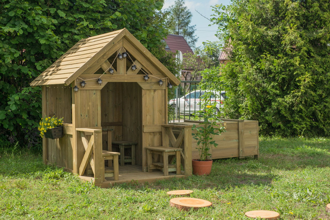 Terra Häuschen - mit Terrasse