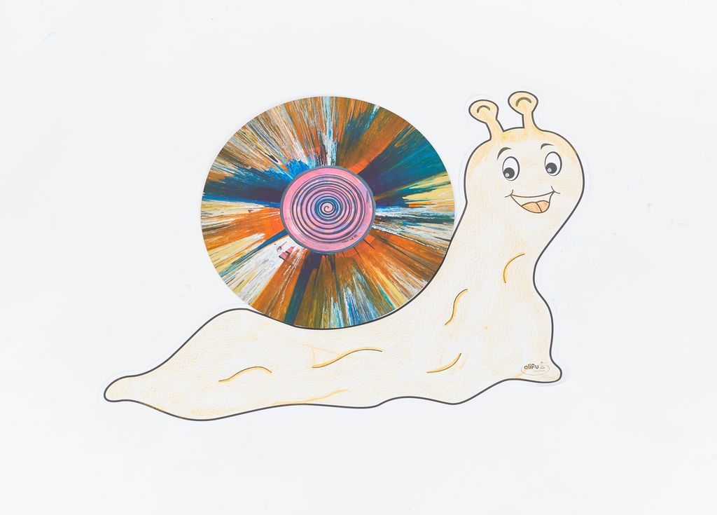 olifu creative Farbenzauber-Schnecke 1 + 1 Aktion