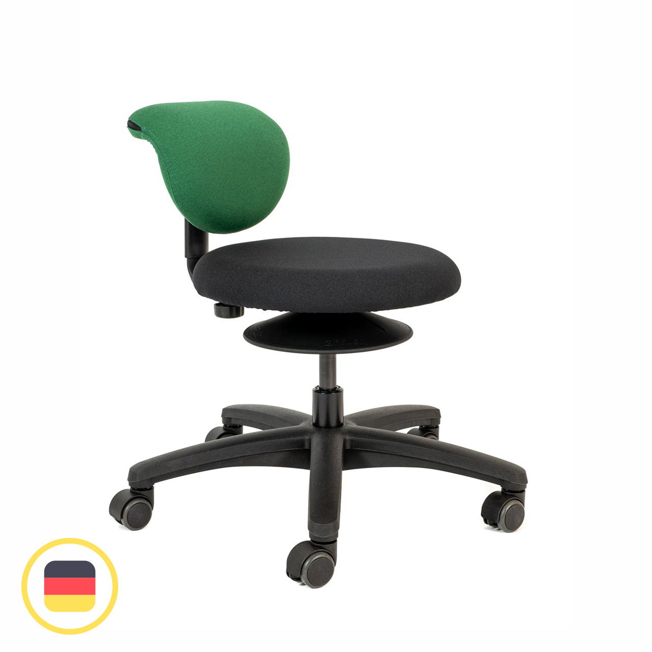 Chairgo smoover Maxi, Sitzfläche 42 cm, Sitz höhenverst. 34-40 cm, Rückenlehne verstellbar