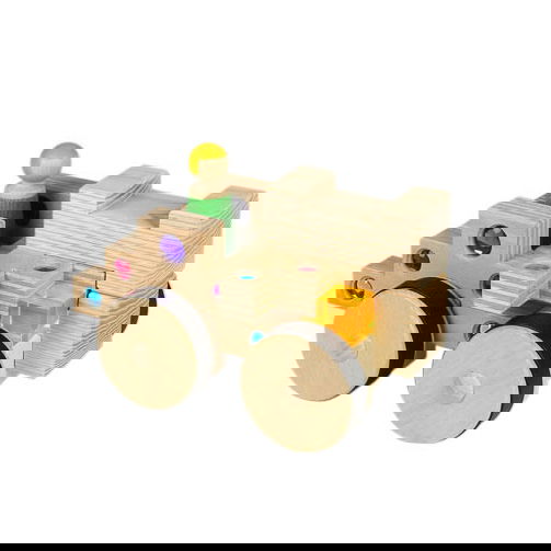 4/4 Bausteine Räder 1er Baustein, 4-tlg.