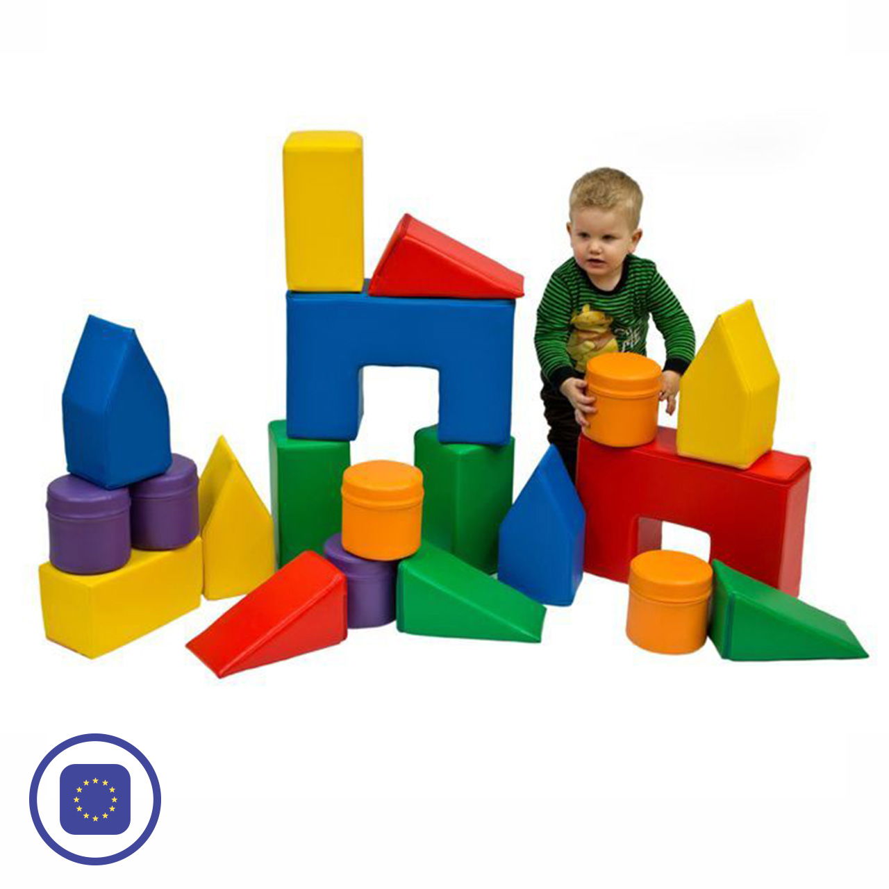 Mini Softbausteine, 5 versch., 20er-Pack