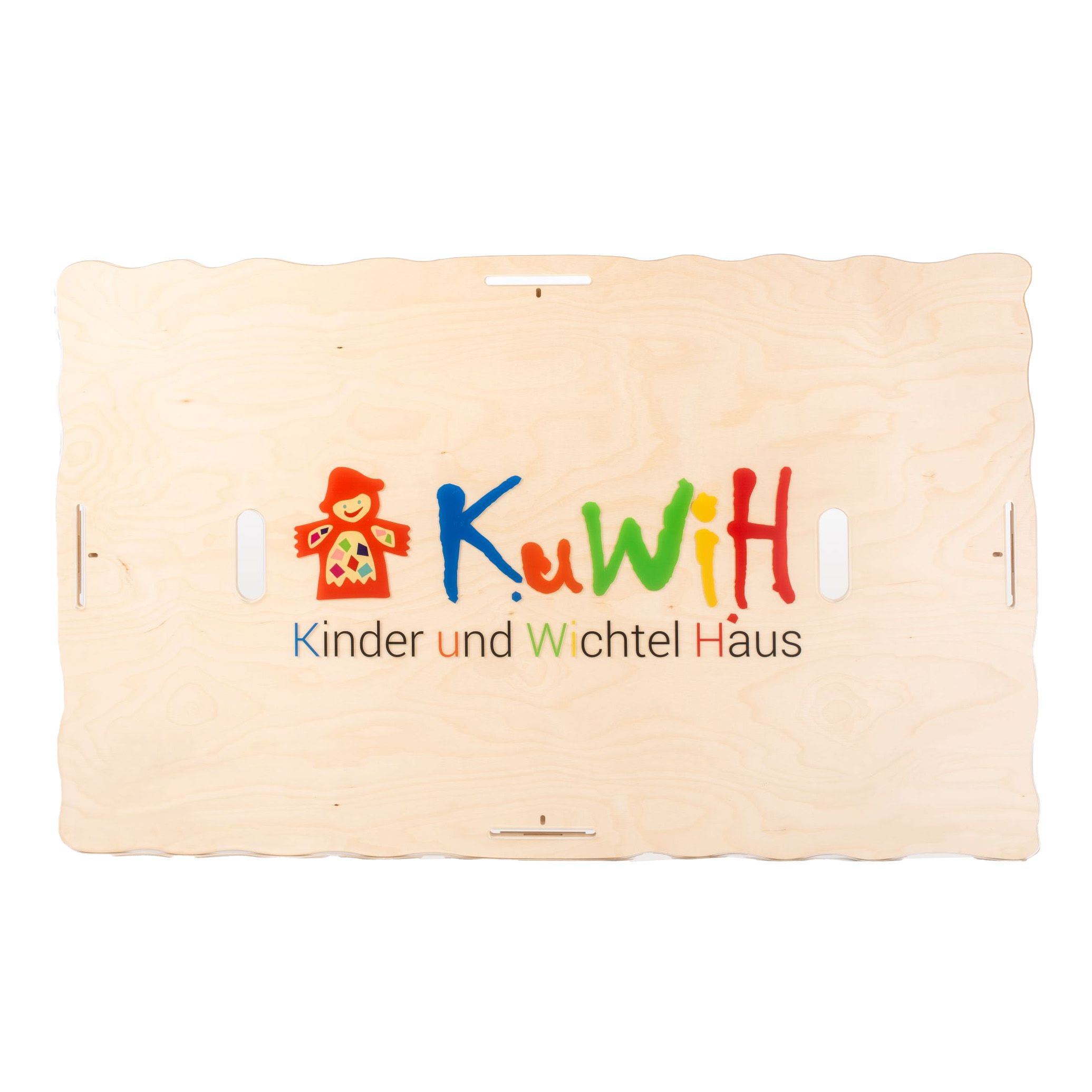 Kuwih Plexiglas Abdeckung mit  Werbung