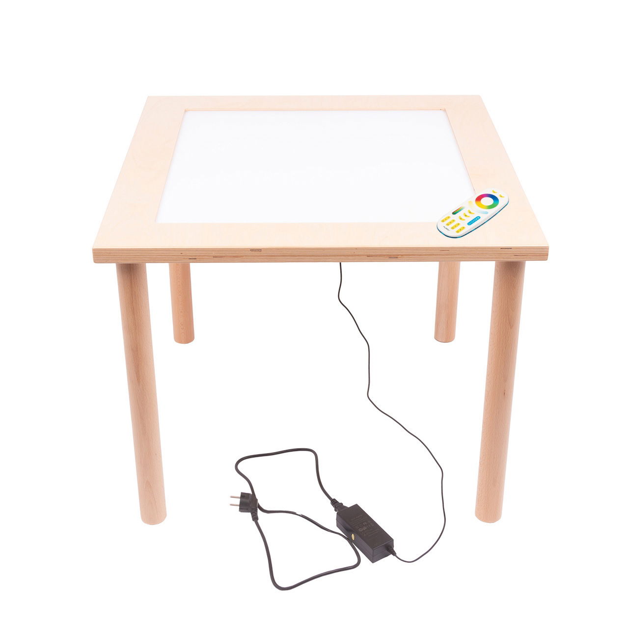 LED Leuchttisch mit langen Beinen
