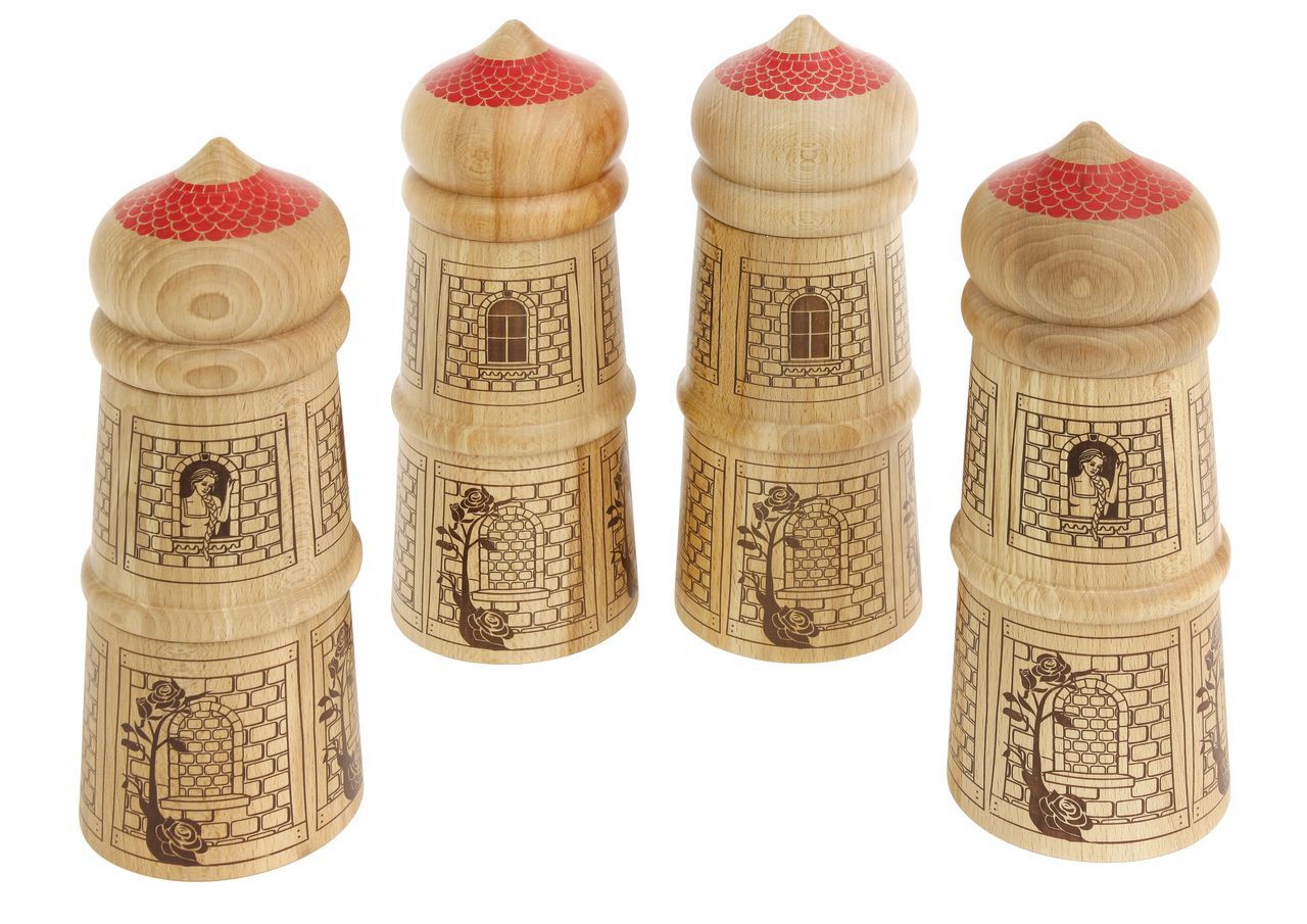 Rapunzelturm 3 tlg.