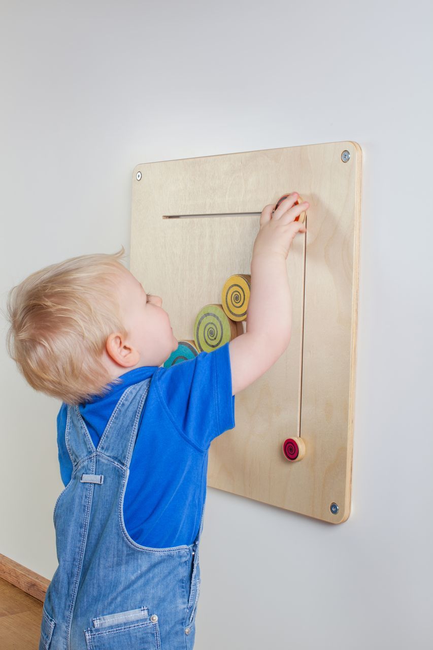 Wandspiel Scheibendrehmaschine