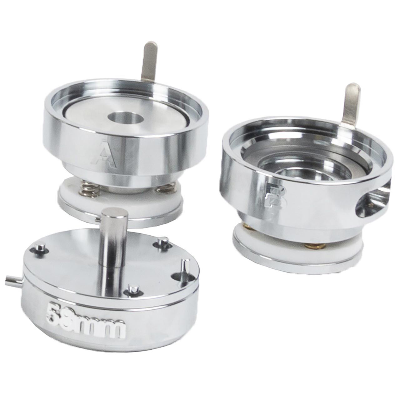 Stanzbutton-Einsatz Easy für Spiegelbutton 58 mm