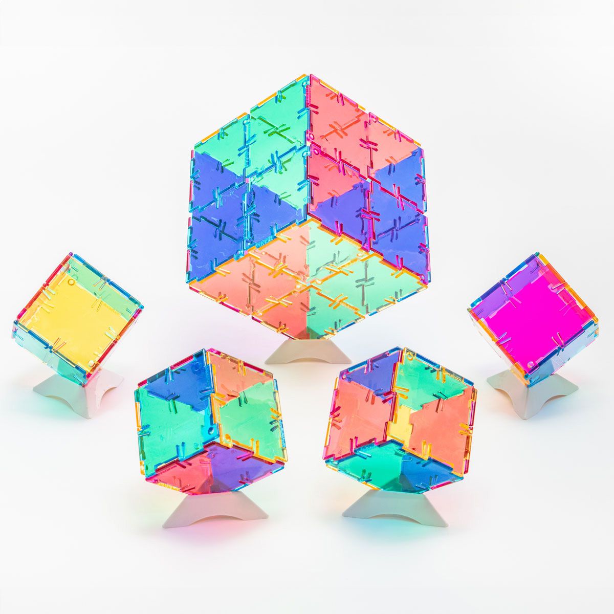 Polydron Crystal-Set, 96-tlg.