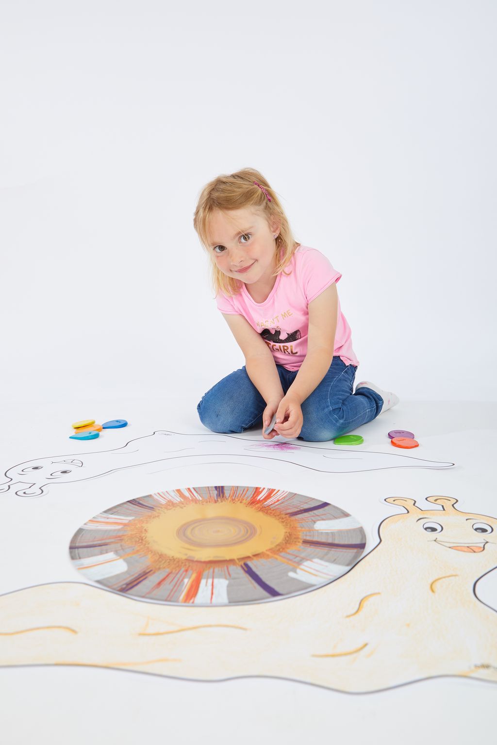 olifu creative Farbenzauber-Schnecke 1 + 1 Aktion