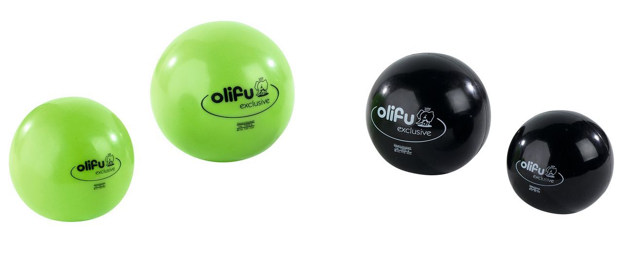 Therapie- & Gewichtsball, 4 versch., 4er-Pack