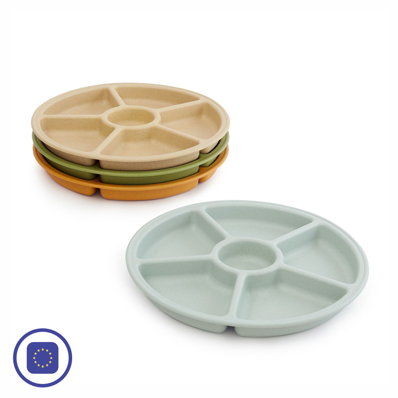 Sortierschalen, Erdfarben, 4er-Set