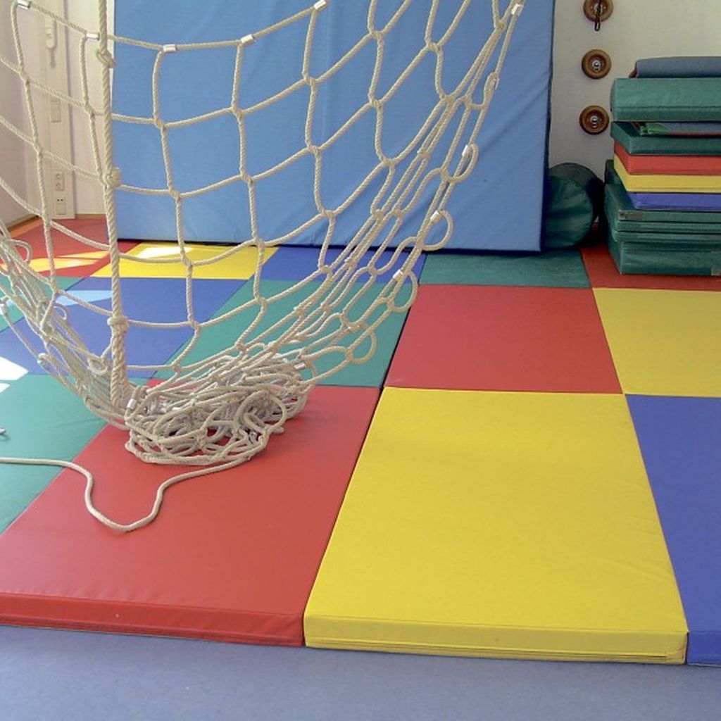 Fallschutzmatte FSM 150 x 100 x 6 cm mit Klett