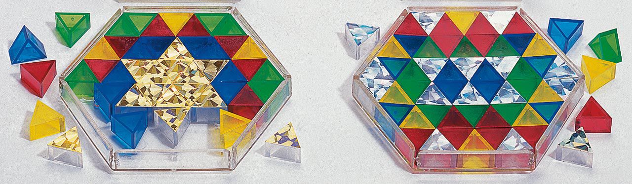 Prismo Steine, transparent