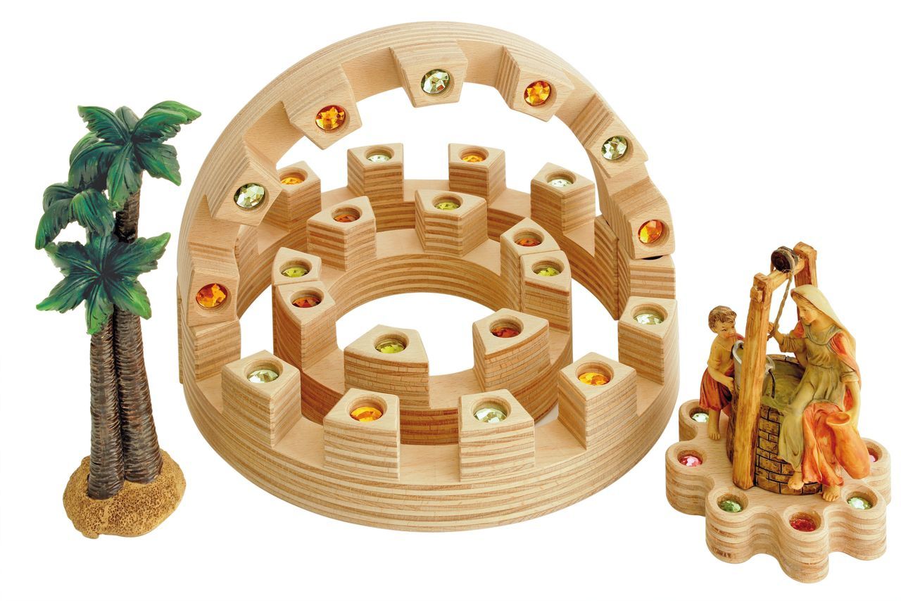 Colloseum Set mit Holzkiste 16 tlg.