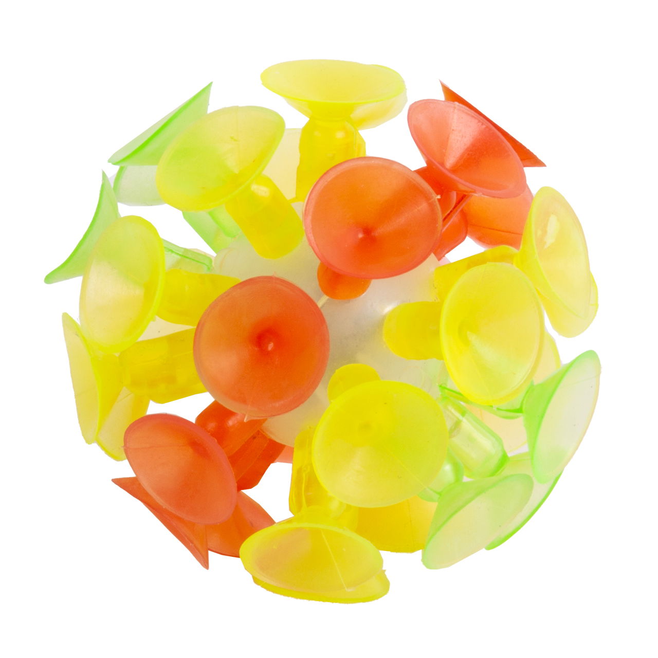 Ball mit Saugnäpfen und Lichteffekten, Ø 5,5 cm