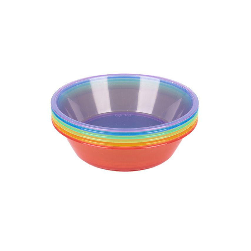 Transluzente Farbsortierschalen, 6-tlg.