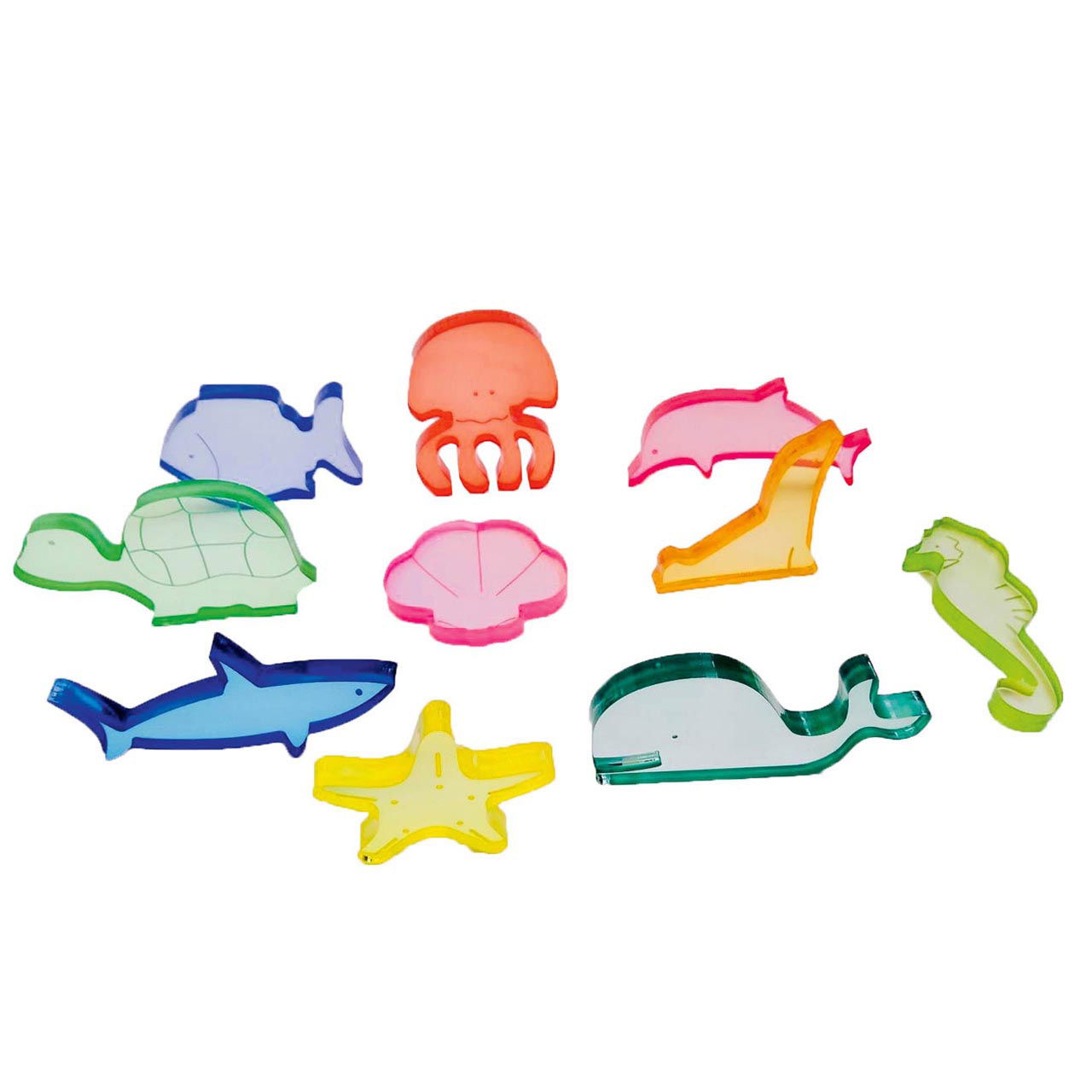 Acryl Meerestiere 6er-Set