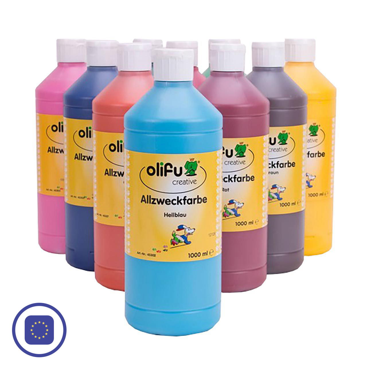 olifu creative Allzweckfarbe, hellblau