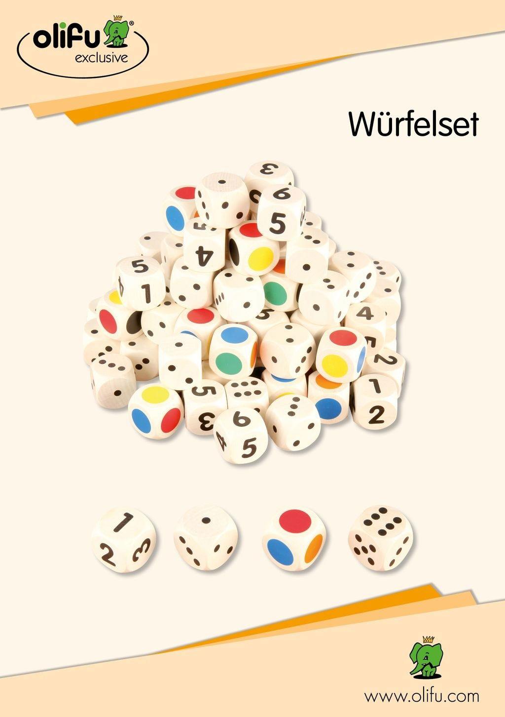 Anleitungsheft „Würfelset"
