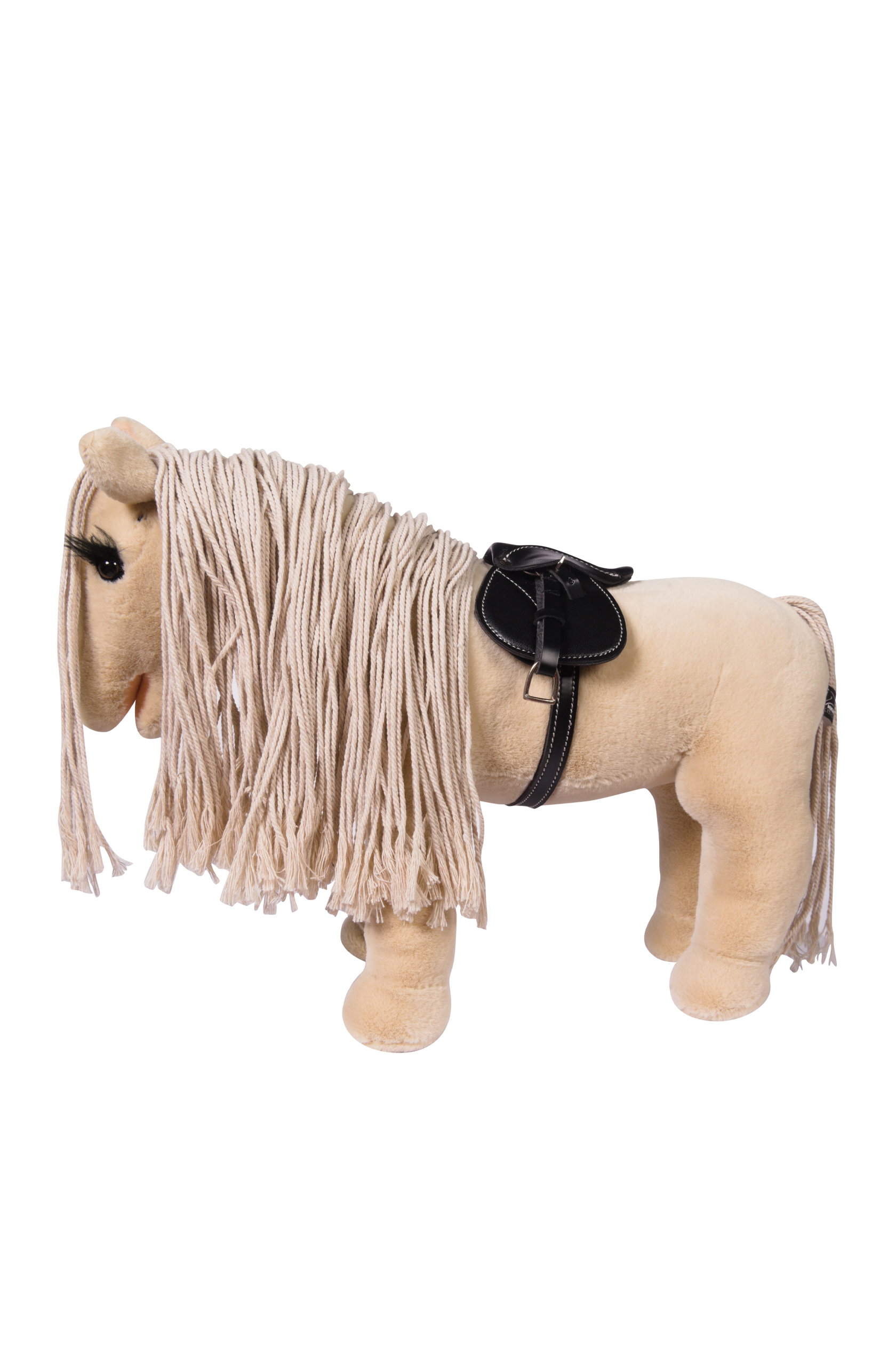 Cuddle horse, Sattel, schwarz