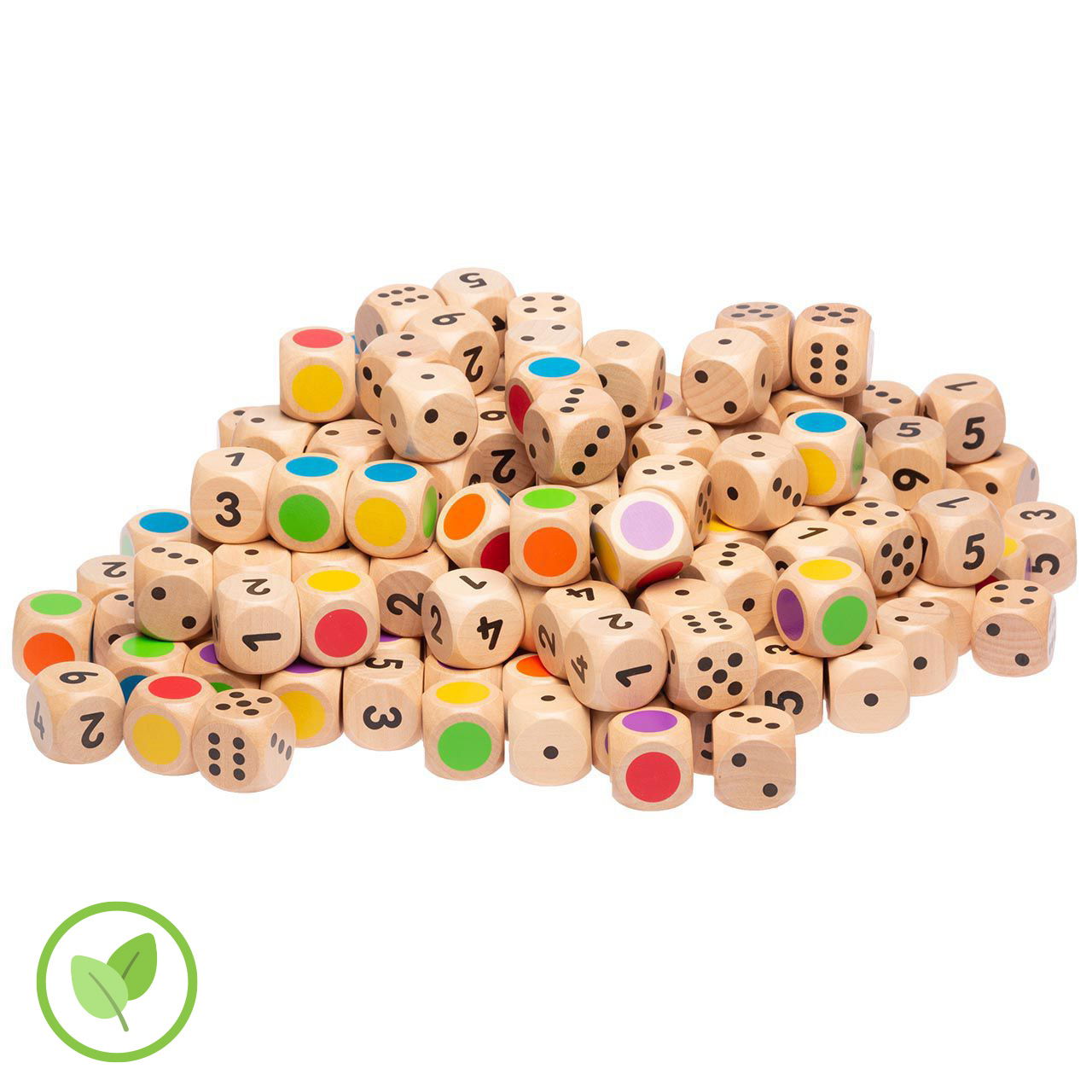 Würfel-Set, 4 versch., 200er-Pack