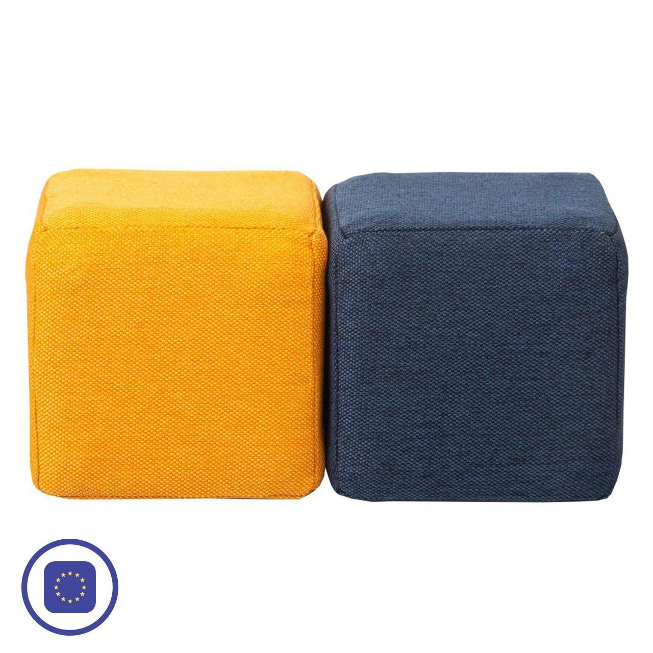 JollyHeap Magnetbausteine 100er Pack, gelb/blau