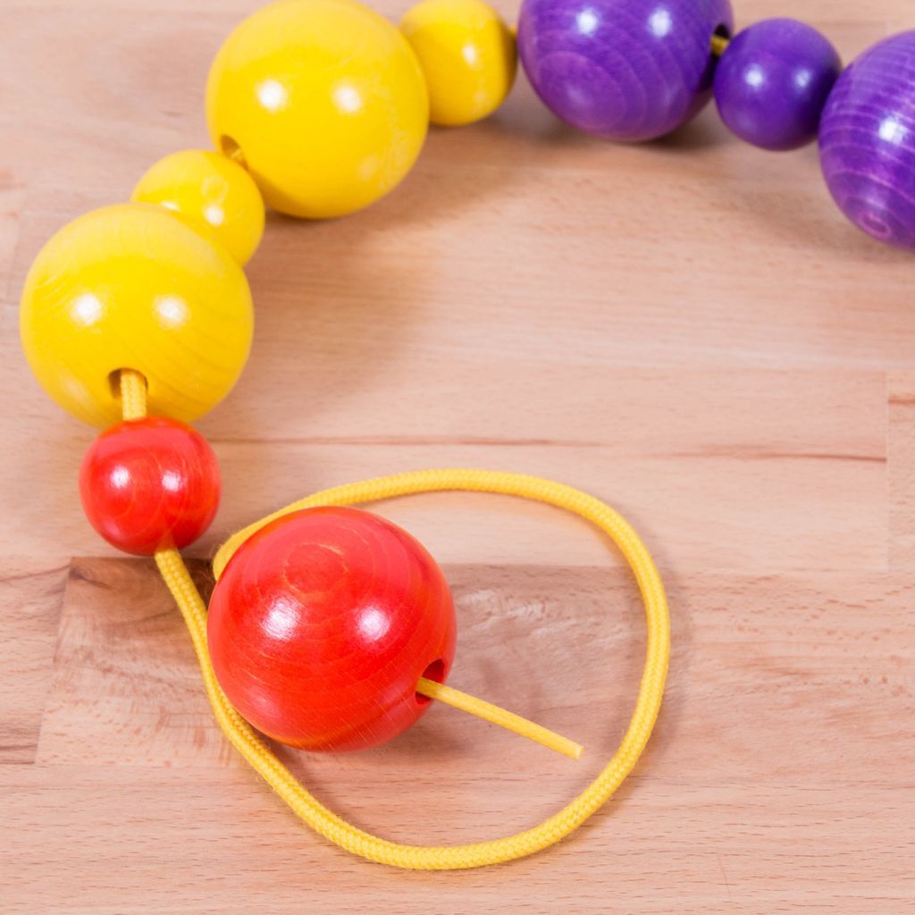 Fädelschnüre, 100 cm, bunt, 30er-Pack