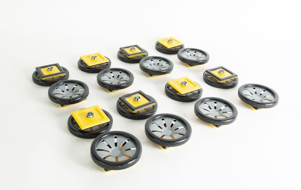 Magnetic Polydron Set C Reifen, 16-tlg.