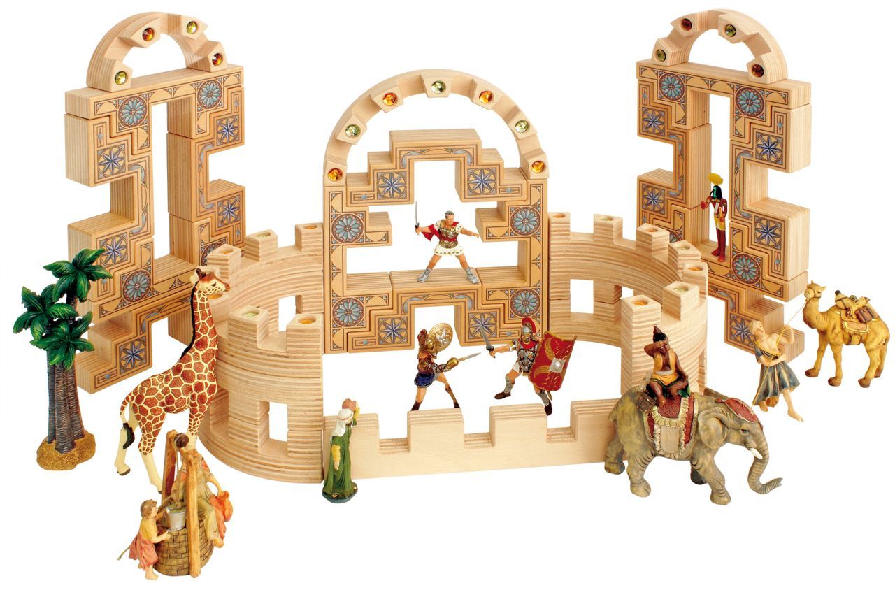 Colloseum Set mit Holzkiste 16 tlg.