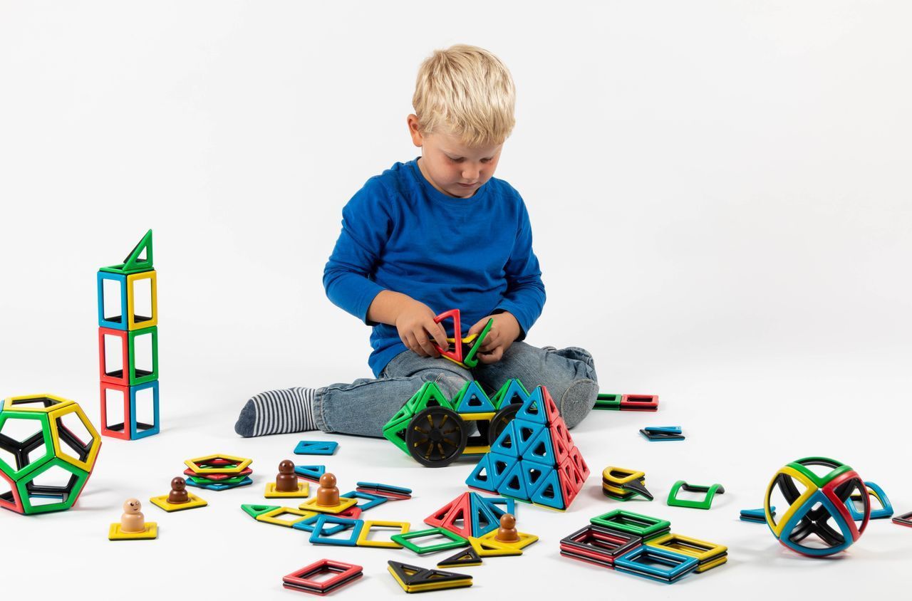 Magnetic Polydron Aktionsset 1